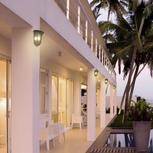 MARS2725 2-Pack Motion Sensor Solar Wall Light
