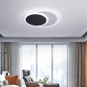 MARS2752 2 Circle Flush Mount Ceiling Light for Living Room LED Baby Kids Lights